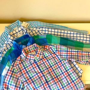 JCREW Crewcuts - Set of 4 long sleeve shirts
